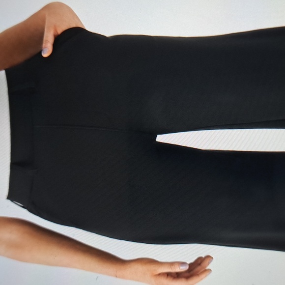 LARGE    HALARA WIDE LEG LACE HEM WORK PANTS - Picture 3 of 11